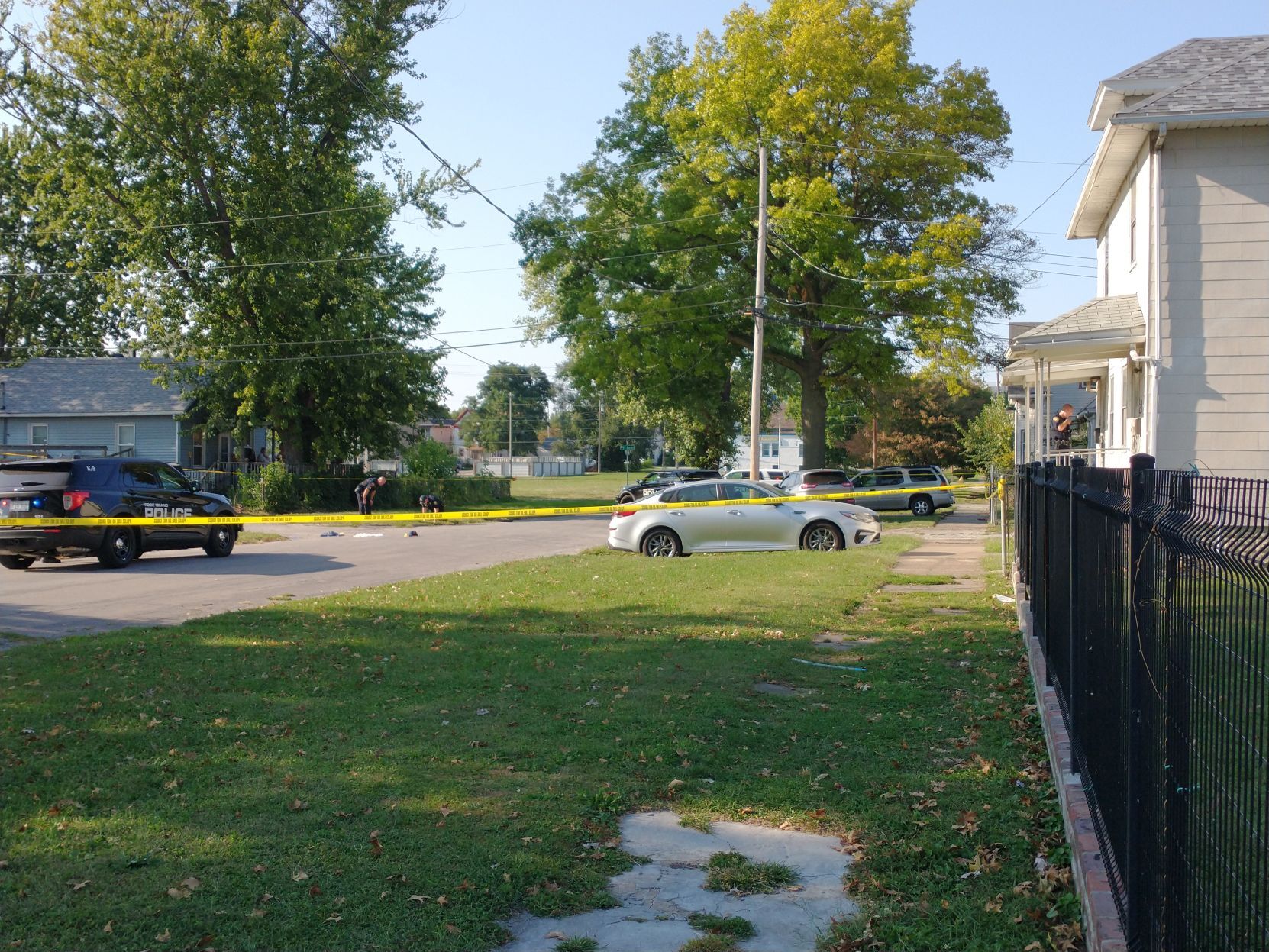 Police presence in Rock Island